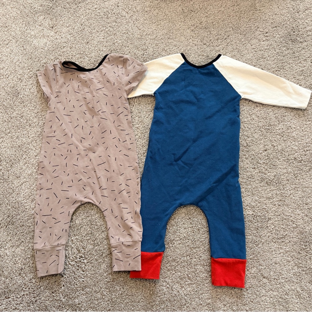 Rags to Raches Kids Footies - Blue, Red, Tan, and Black